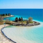 Scarborough Bluffs Park, Toronto, Ontario, Canada.