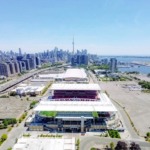 BMO Field is an outdoor stadium located at Exhibition Place in Toronto, Ontario, Canada.