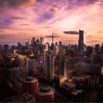This is a gorgeous photograph of a Toronto Ontario Cityscape.
